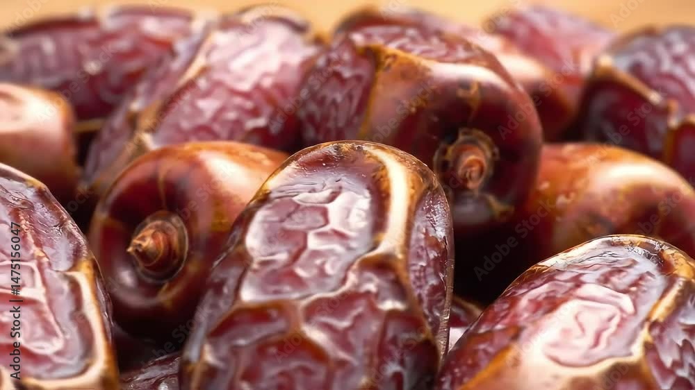 Close-up of Fresh Arabian Dates – Middle Eastern Fruit Close-up of Fresh Arabian Dates – Middle Eastern Fruit