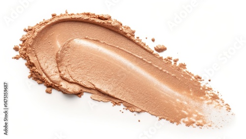 Bronze Shimmer Swatch Makeu...