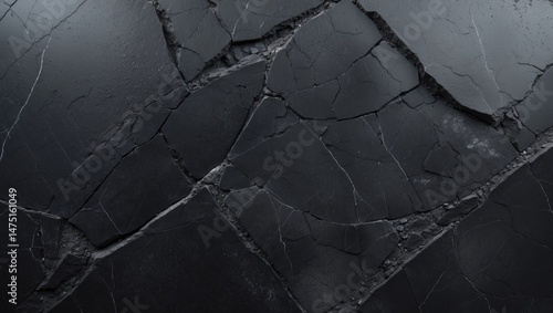 Luxury black marble pattern with smooth finish