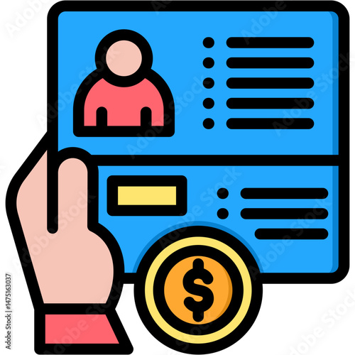 Visa Fees icon
