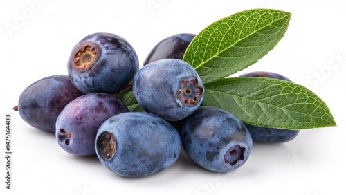 Close-up of Fresh Blueberri...