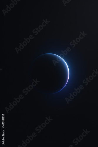 Celestial event planetary transition outer space astrophotography dark environment cosmic viewpoint astronomy concept