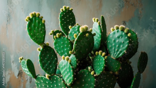 Leaves from a non-flowering plant