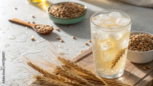 Icy Wheat Beverage High-ang...