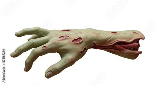 Isolated Zombie Hand
