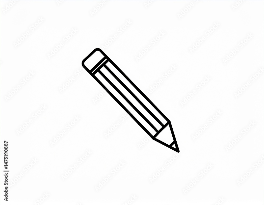 pencil icon vector illustration pencil icon vector illustration