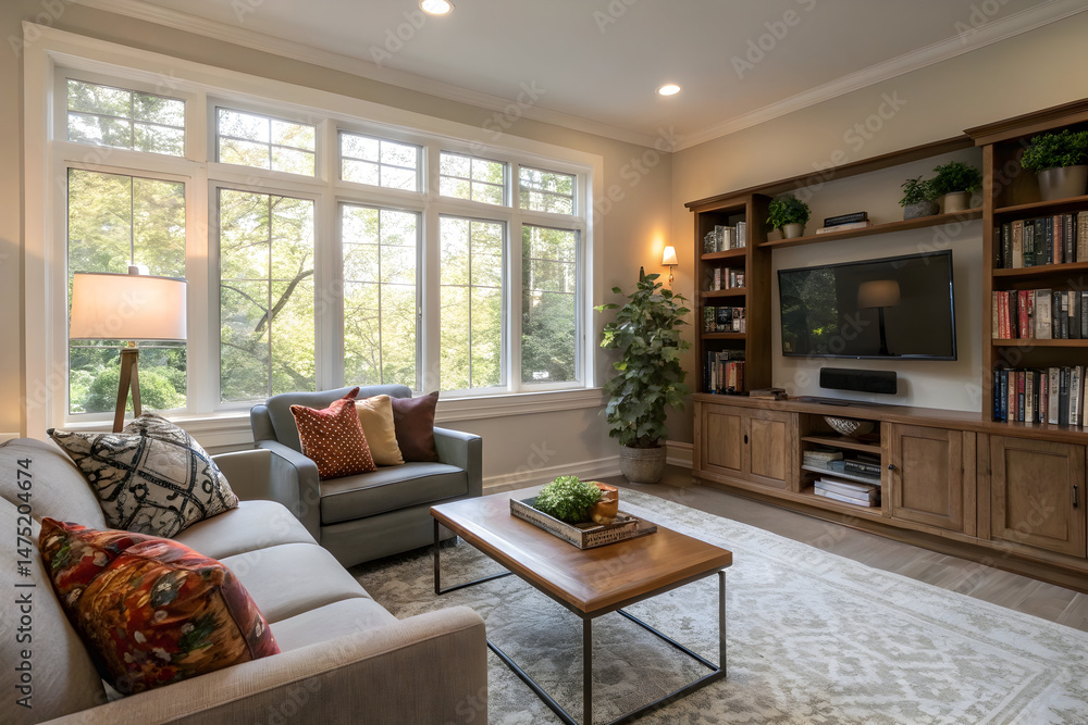 Fototapeta premium 3D virus cells and DNA strand medical background