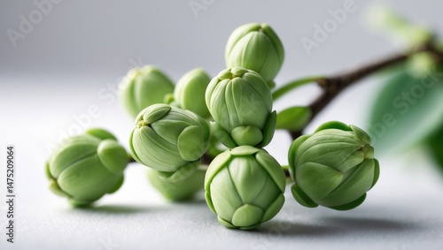 Wallpaper Mural Macro Shot of Lilac Buds Torontodigital.ca