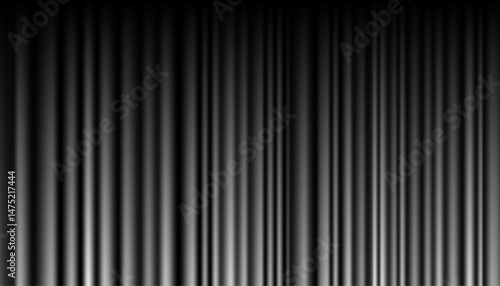 vector closed black curtain background