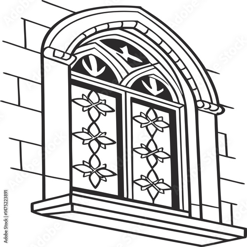 Plastic Window vector
