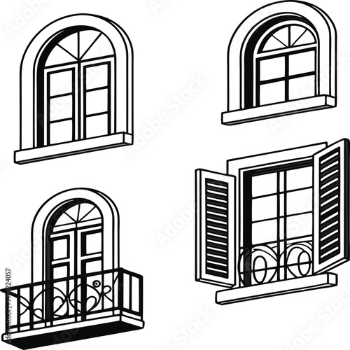Plastic Window vector