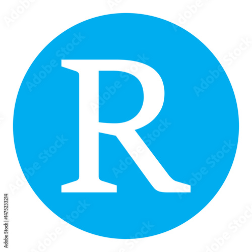 Copyright, registered and trademark symbol. intellectual property icon set. transparent png and vector illustration.