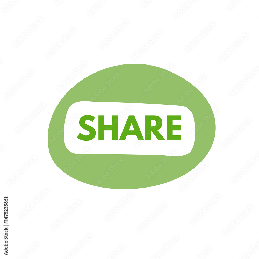 Share icon sticker isolated on transparent background Share icon sticker isolated on transparent background