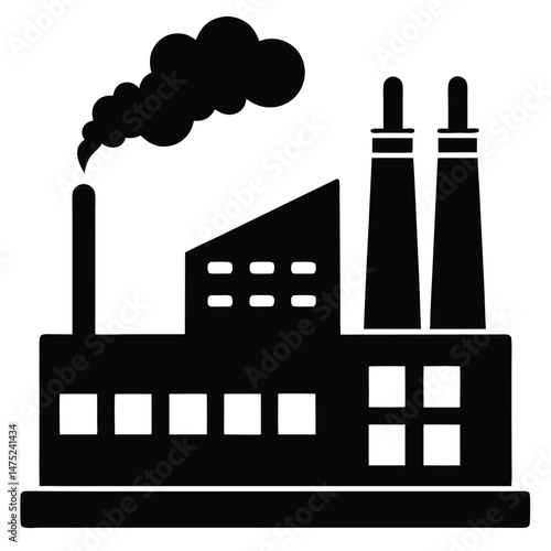 Green Factory With Clean Emissions