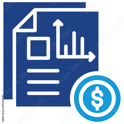 Financial Report Icon