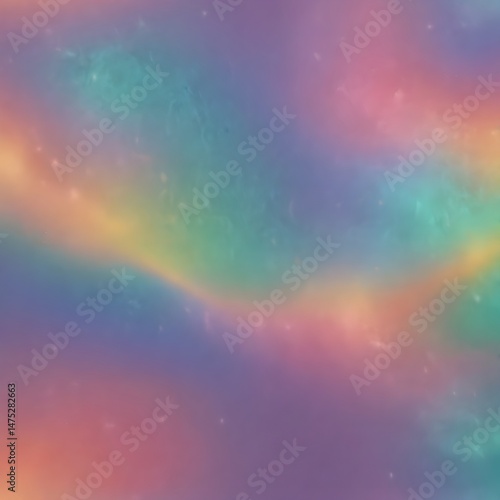 abstract colorful background, Soft pastel holographic foil texture background