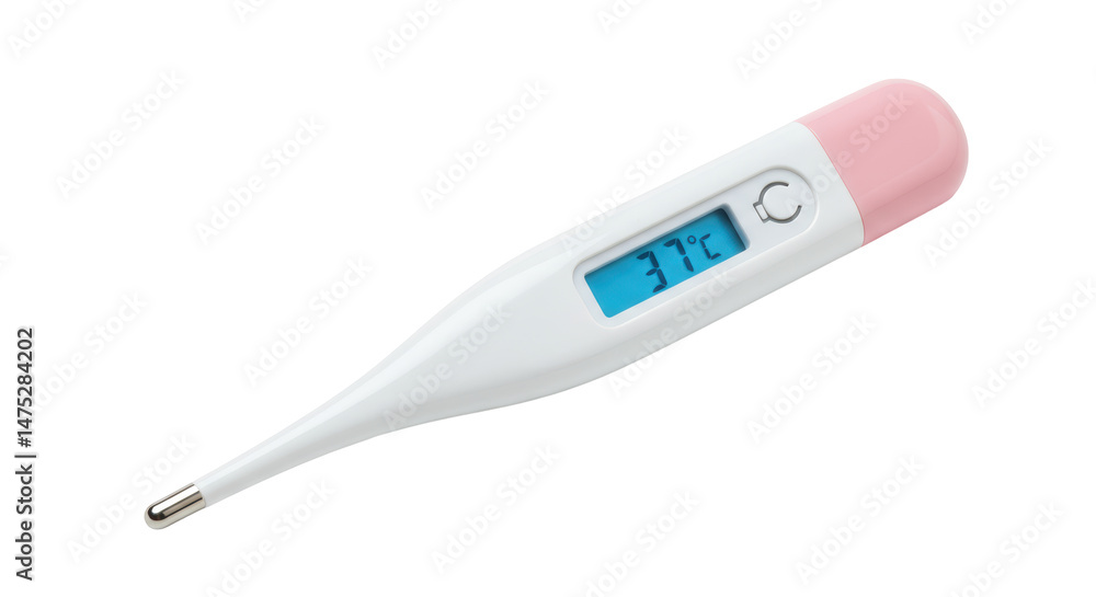 Isolated Digital Thermometer with Temperature Reading Isolated Digital Thermometer with Temperature Reading