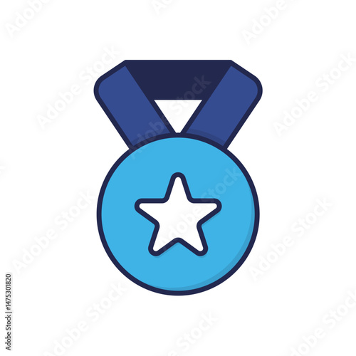 Medal Vector icon