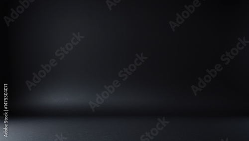 Limbo-themed black paper backdrop with dark gradient, perfect for isolated photography backgrounds
