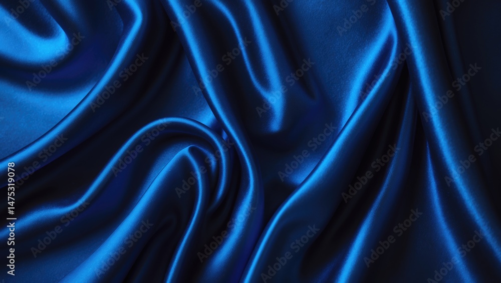Fototapeta premium fabric texture background in blue