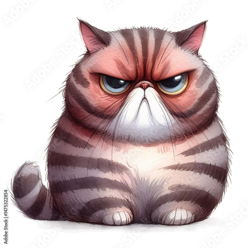 angry cartoon illustration