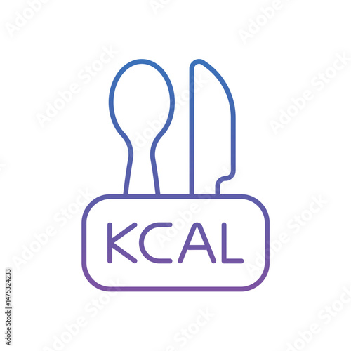 Calories Vector icon