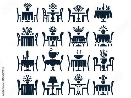 Tables Vector Icon Pack