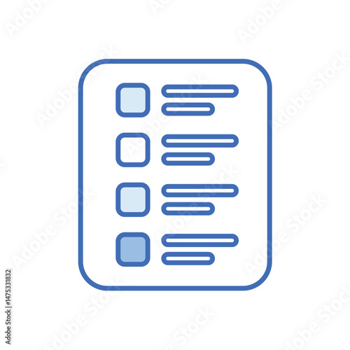 Fitness Program Vector icon