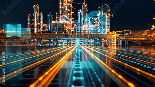 Futuristic Refinery: Digital Transformation in Oil and Gas Industry