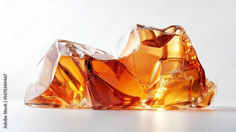 Captivating crystalline formations of radiant amber hues with a shimmering prismatic a mesmerizing and alluring visual display of natural beauty and elegance Captivating crystalline formations of radiant amber hues with a shimmering prismatic a mesmerizing and alluring visual display of natural beauty and elegance