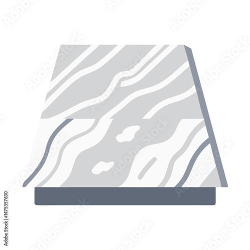 Abstract tile flooring illustration against a White Background image