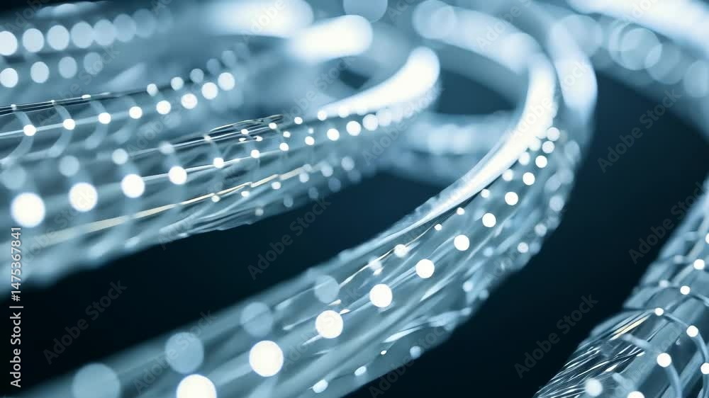 Abstract Blue Light Spiral: Futuristic Digital Art Abstract Blue Light Spiral: Futuristic Digital Art