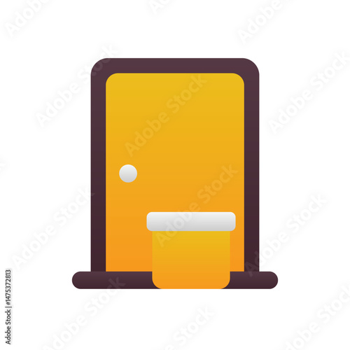 Contactless Delivery Vector icon