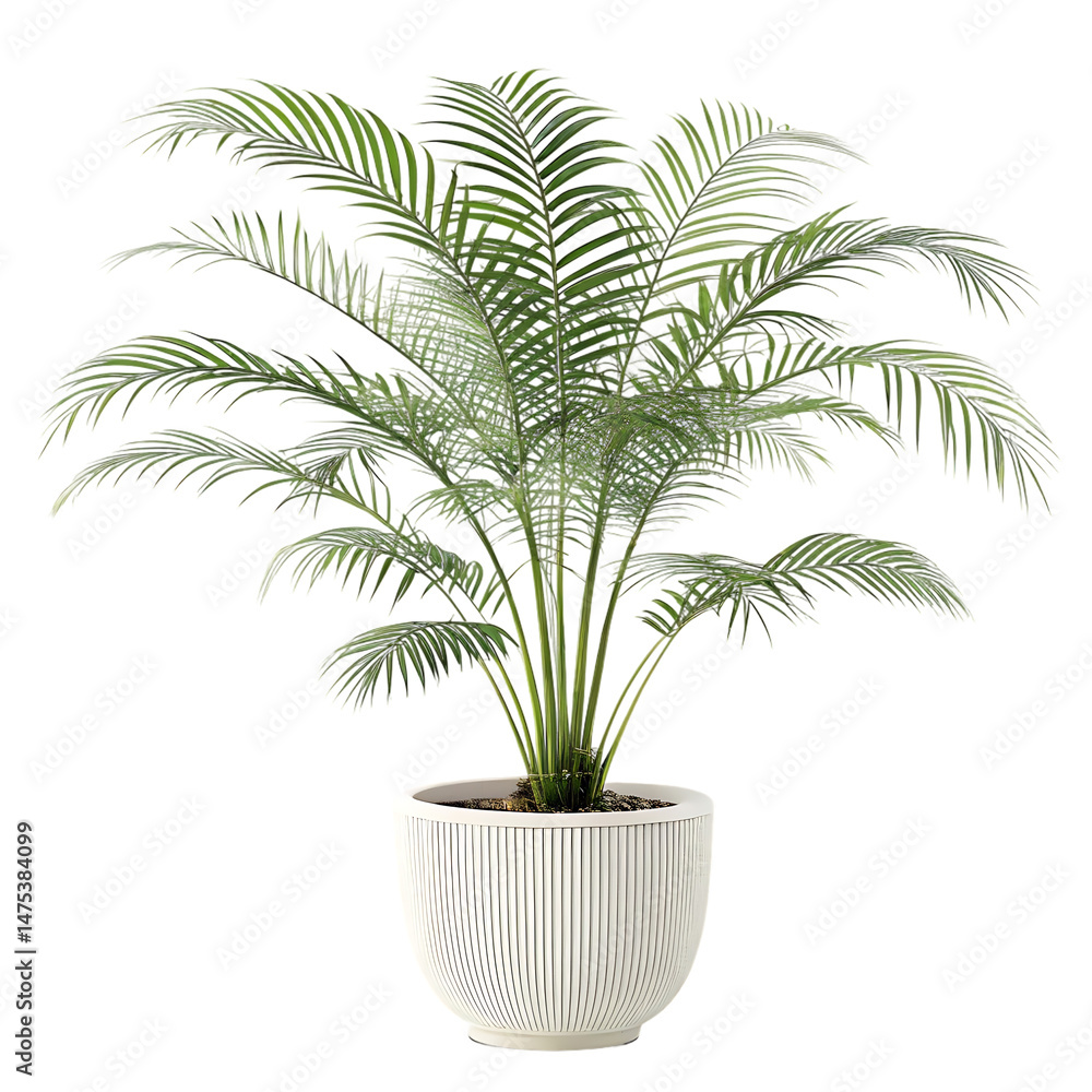 Obraz premium palm tree in a pot