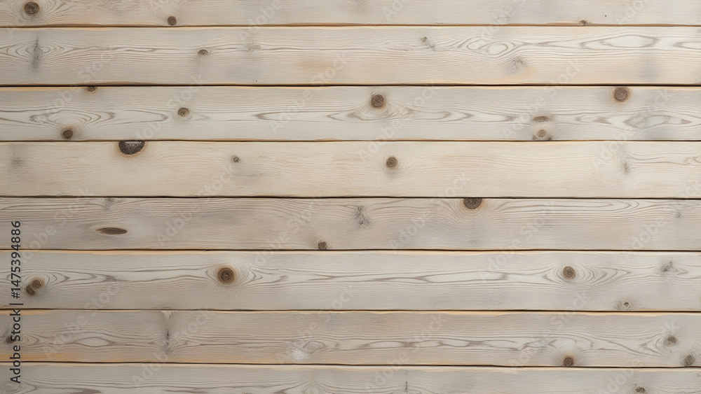 Obraz premium Distressed light oak ladder pattern with weathered finish, symmetrical aging, neutral lighting, vintage charm for interior design projects.