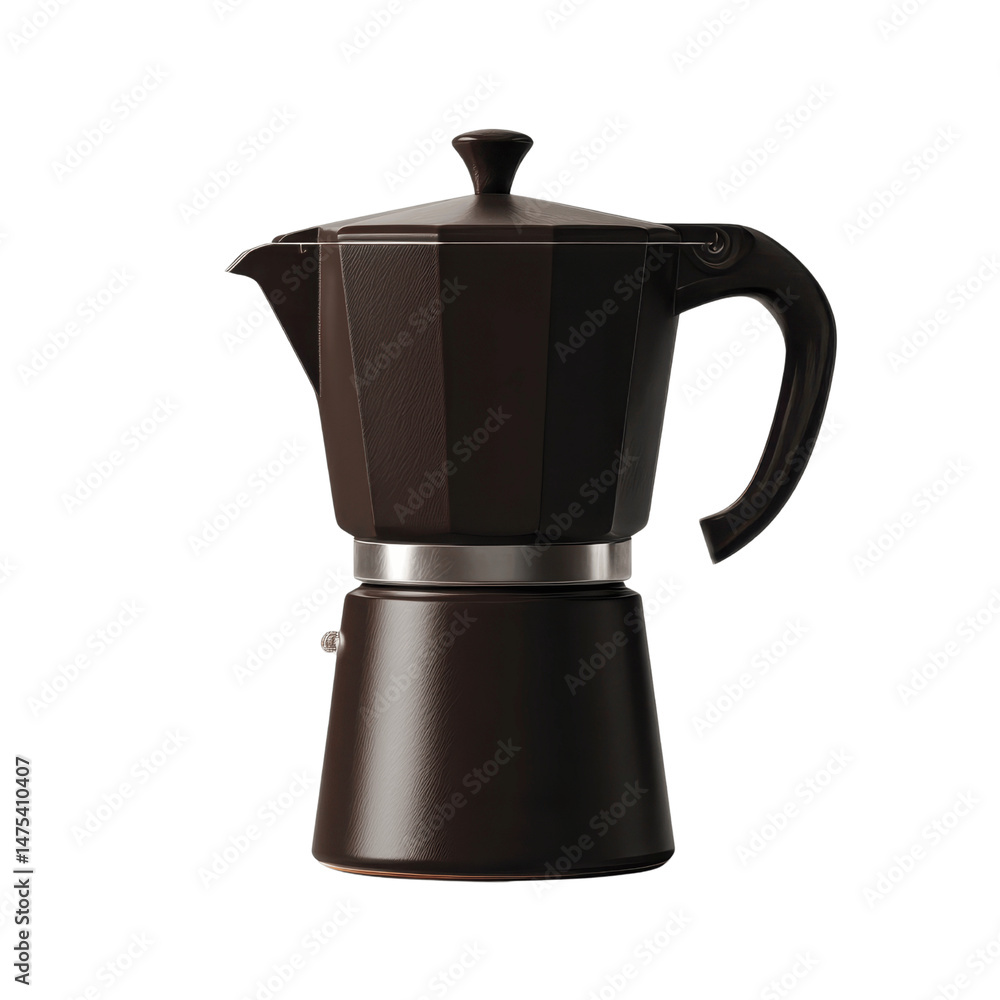 Classic Brown Stovetop Espresso Maker Classic Brown Stovetop Espresso Maker