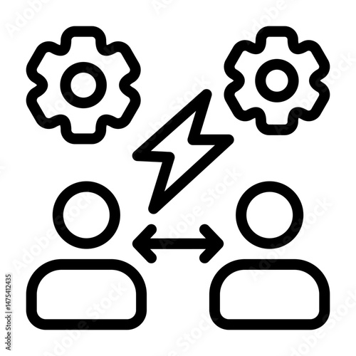Conflict Resolution Icon