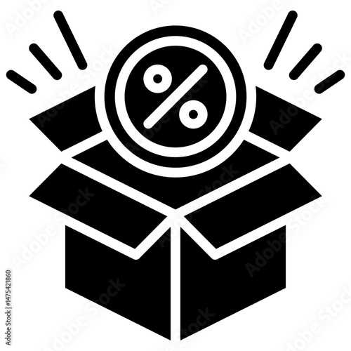 Discount Package Icon