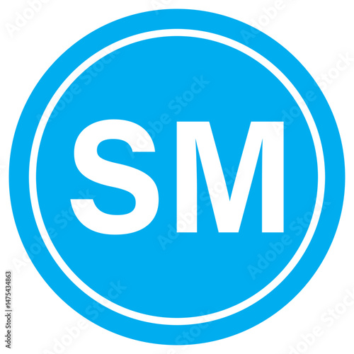 Copyright Icon Registered Icon Trademark icon Service mask Icon. Cm, r, sm, c, tm registration symbol set. Intellectual property right protected by business copyright or trademark registration vector