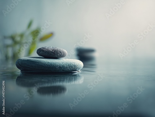 Smooth stones are delicatel...