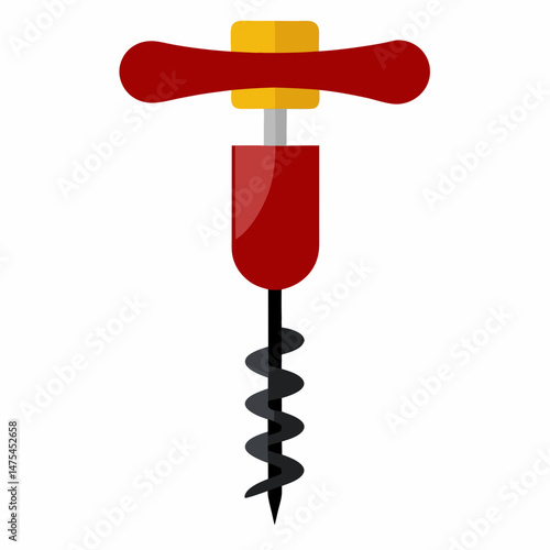 corkscrew with cork