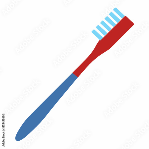 toothbrush isolated on white background