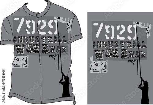 t shirt design concept nice fashion