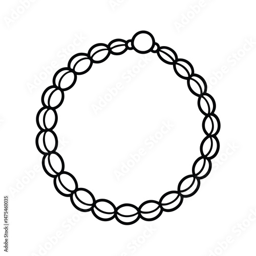 Wallpaper Mural vector illustration of a chain Torontodigital.ca