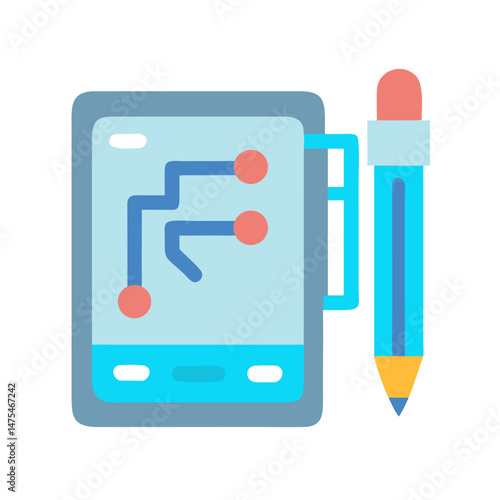 Digital Design and Planning on Tablet with Stylus