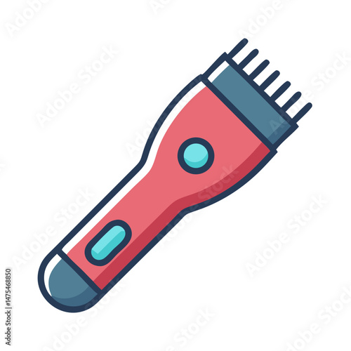 Hair Clipper Icon - Barber Tool for Haircuts
