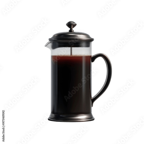 Wallpaper Mural Dark Roasted Coffee in a French Press Torontodigital.ca