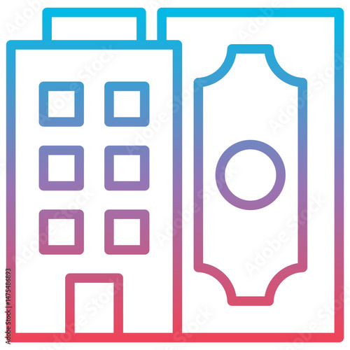 Bank Building Icon
