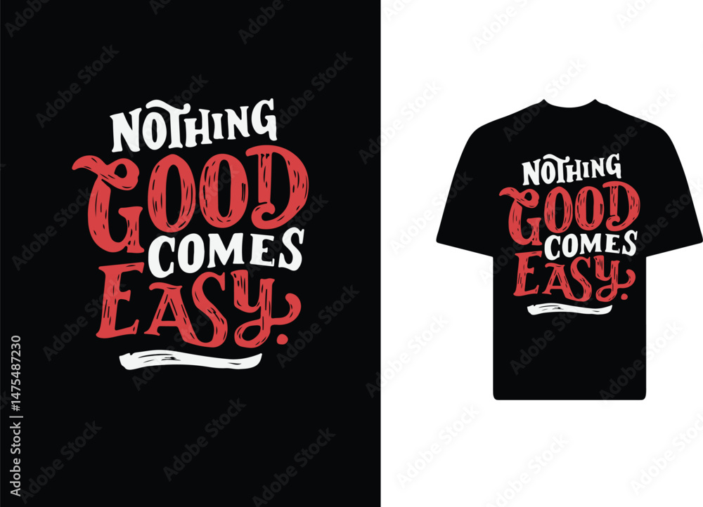 Obraz premium The best T shirt design