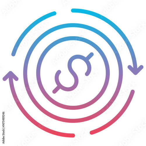 Currency Flow Icon